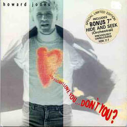 Howard Jones You Know I Love You ... Don't You? VINYL 7" USED