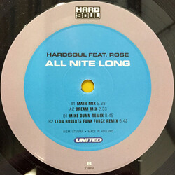 Hardsoul All Nite Long USED VINYL 12INCH