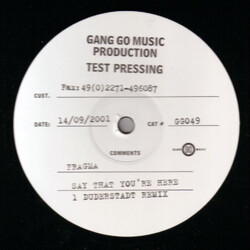 Fragma Say That You're Here VINYL 12" USED