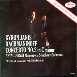 Sergei Vasilyevich Rachmaninoff / Byron Janis / Antal Dorati / Minneapolis Symphony Orchestra Concerto No. 2 In C Minor Vinyl LP USED