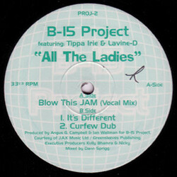 B-15 Project / Tippa Irie / Lavine-D All The Ladies USED VINYL 12INCH 33 S RPM