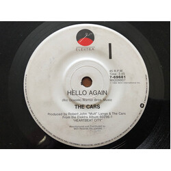 The Cars Hello Again USED VINYL 7INCH 45 RPM SINGLE