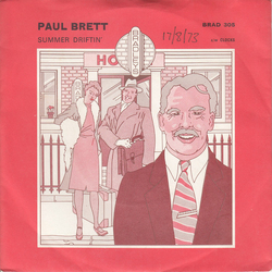 Paul Brett Summer Driftin' Vinyl 7" USED