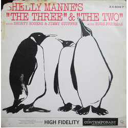 Shelly Manne "The Three" & "The Two" Vinyl LP USED