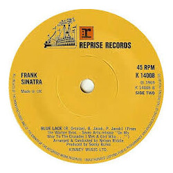 Frank Sinatra My Way USED VINYL 7INCH SINGLE REISSUE