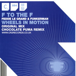 F To The F Wheels In Motion USED VINYL 12INCH 45 RPM