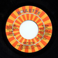 Moment Of Truth Your Love USED VINYL 7INCH 45 RPM