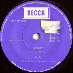 Lulu And The Luvvers Shout / Tossin' And Turnin' USED VINYL 7INCH 45 RPM SINGLE