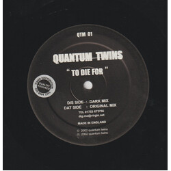 Quantum Twins To Die For Vinyl 12" USED