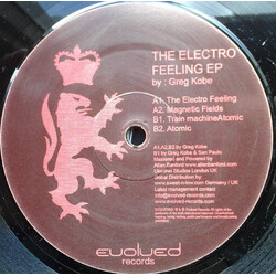 Greg Kobe The Electro Feeling EP Vinyl 12" USED