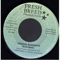 Nardo Ranks Original Slaughter USED VINYL 7INCH