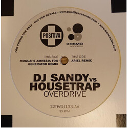 DJ Sandy (4) / Housetrap Overdrive USED VINYL 12INCH PROMO
