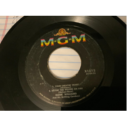 Hank Williams Your Cheatin' Heart / Settin' The Woods On Fire / You Win Again / Hey, Good Lookin' USED VINYL 7INCH 45 RPM