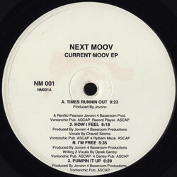 Jovonn Current Moov EP USED VINYL 12INCH 33 S RPM EP