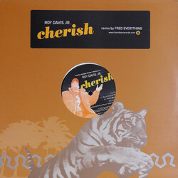 Roy Davis Jr. Cherish USED VINYL 12INCH 33 S RPM