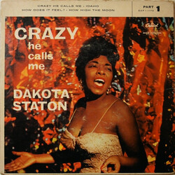 Dakota Staton Crazy He Calls Me - Part 1 USED VINYL 7INCH EP MONO 45 RPM