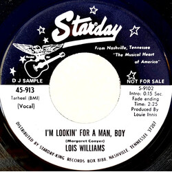 Lois Williams Don't Take My Child Away / I'm Lookin' For A Man, Boy USED VINYL 7INCH 45 RPM SINGLE