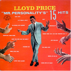 Lloyd Price "Mr Personality's" 15 Hits Vinyl LP USED