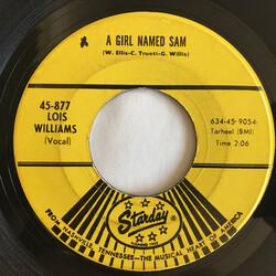 Lois Williams A Girl Named Sam / We've Got Another Chance USED VINYL 7INCH 45 RPM SINGLE