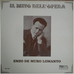 Enzo De Muro Lomanto Il Mito Dell' Opera Vinyl LP USED