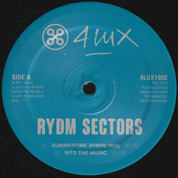 Rydm Sectors Summertime USED VINYL 12INCH 33 S RPM
