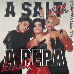Salt 'N' Pepa A Salt With A Deadly Pepa Vinyl LP USED