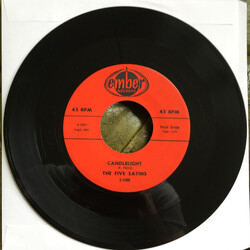 The Five Satins Candlelight / The Time USED VINYL 7INCH 45 RPM SINGLE