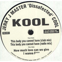 Jerky Jay Master "Disaffected" Cool Kool USED VINYL 12INCH