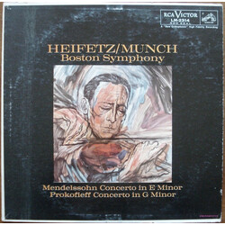 Jascha Heifetz / Charles Munch / Boston Symphony Orchestra / Felix Mendelssohn-Bartholdy / Sergei Prokofiev Mendelssohn Concerto In E Minor / Prokofie