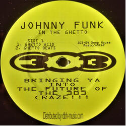 Johnny Funk In The Ghetto / Here Comes Johnny USED VINYL 12INCH REISSUE