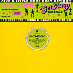 M-D-Emm Get Busy (The Remix) USED VINYL 12INCH 45 RPM