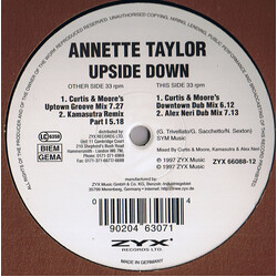 Annette Taylor Upside Down USED VINYL 12INCH 33 S RPM