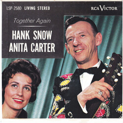 Hank Snow / Anita Carter Together Again USED VINYL 7INCH 33 S RPM JUKEBOX STEREO