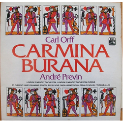 Carl Orff / André Previn / London Symphony Orchestra / London Symphony Chorus / St. Clement Danes Grammar School Boys' Choir / Sheila Armstrong / Gera