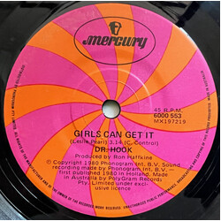 Dr. Hook Girls Can Get It USED VINYL 7INCH 45 RPM