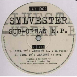 Jeremy Sylvester Sub-Urban E.P. USED VINYL 12INCH 33 S RPM EP