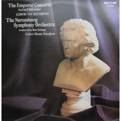 Ludwig van Beethoven / Nürnberger Symphoniker / Räto Tschupp / Hanae Nakajima The Emperor Concerto No. 5 In E Flat Major Vinyl LP USED
