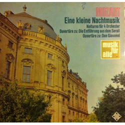 Wolfgang Amadeus Mozart / Bamberger Symphoniker / Joseph Keilberth / Orchester Der Städtischen Oper Berlin / Artur Rother Eine Kleine Nachtmusik Vinyl
