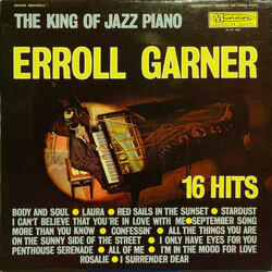 Erroll Garner The King Of Jazz Piano - 16 Hits Vinyl LP USED