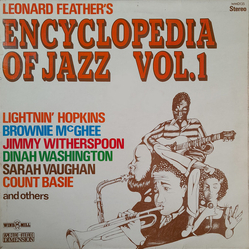 Various Leonard Feather's Encyclopedia Of Jazz Vol. 1 Vinyl LP USED