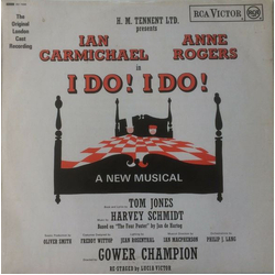 Ian Carmichael (2) / Anne Rogers "I Do! I Do!" (Original London Cast Recording) Vinyl LP USED