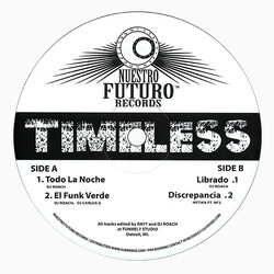 DJ Roach (4) Timeless USED VINYL 12INCH 33 S RPM