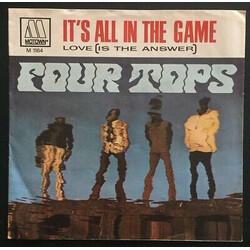 Four Tops It's All In The Game / Love (Is The Answer) USED VINYL 7INCH 45 RPM STYRENE