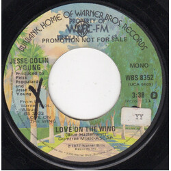 Jesse Colin Young Love On The Wing USED VINYL 7INCH 45 RPM PROMO STEREO MONO