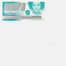 Noora What About Love -Limited 12" Vinyl- USED VINYL 12INCH 33 S RPM LIMITED EDITION PROMO STEREO