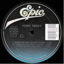 Tony Terry Forget The Girl Vinyl 12" USED