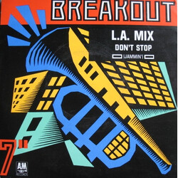 L.A. Mix Don't Stop (Jammin') USED VINYL 7INCH 45 RPM SINGLE