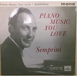 Alberto Semprini Piano Music You Love USED VINYL 7INCH 45 RPM EP MONO