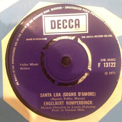 Engelbert Humperdinck Santa Lija (Sogno D'Amore) USED VINYL 7INCH 45 RPM SINGLE