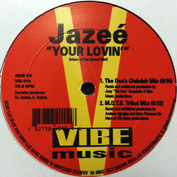 Jazeé Your Lovin' USED VINYL 12INCH 33 S RPM